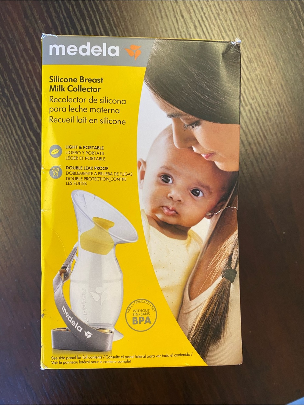 Medela Silicone Breast Milk Collector, Milk Saver with Spill-Resistant Stopper
